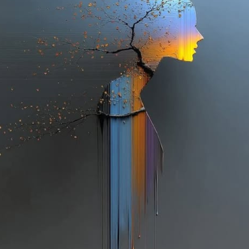 Oferecer a face esquerda