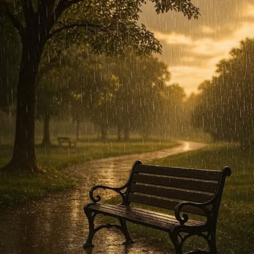 Praça solitária