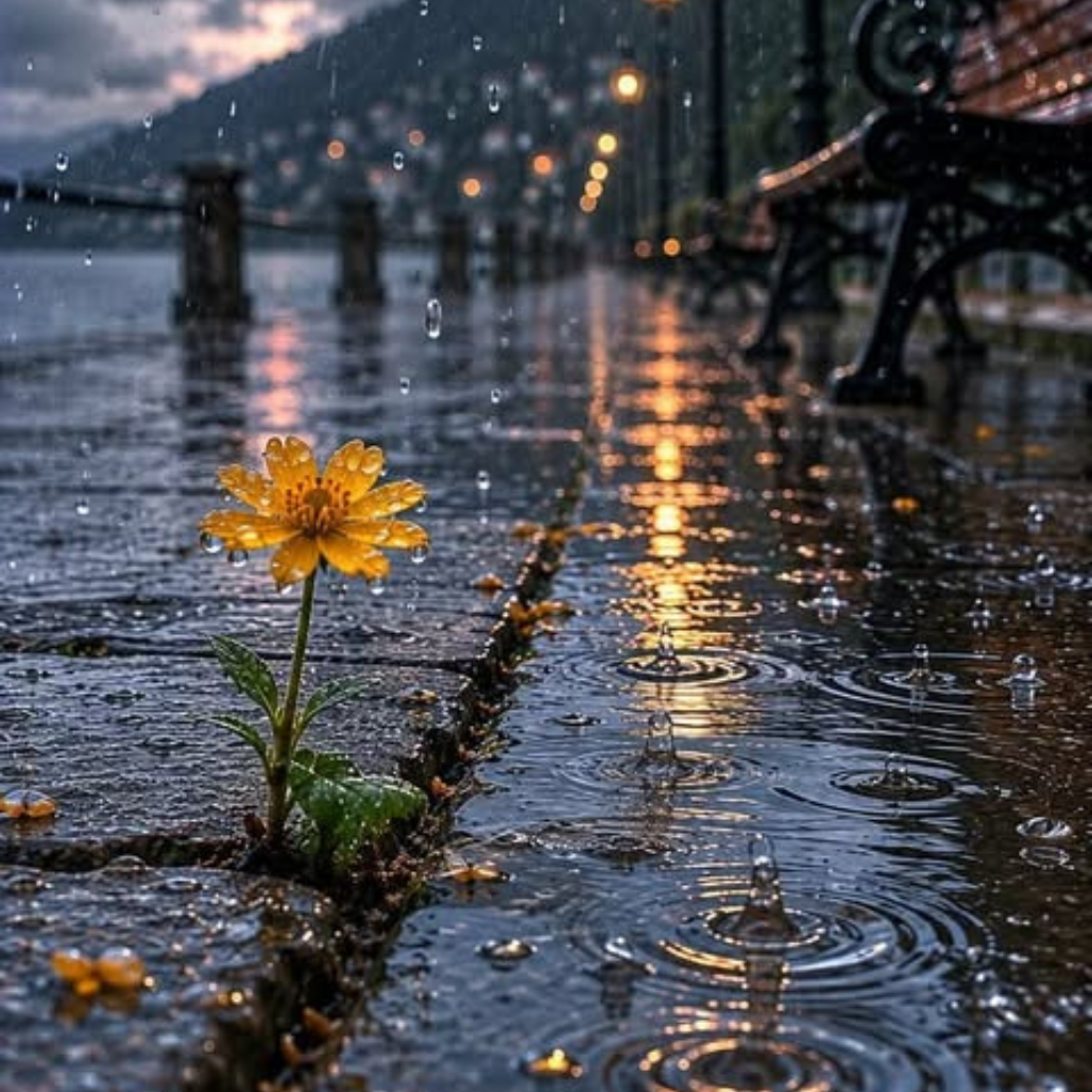 Um dia de chuva